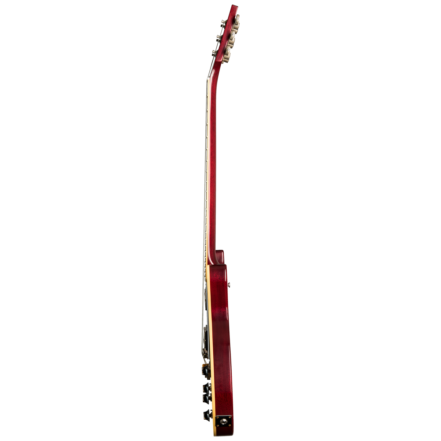 Gibson Custom Les Paul Special Double Cut Figured Maple Top VOS, Bourbon Burst Electric Guitar Gibson Custom