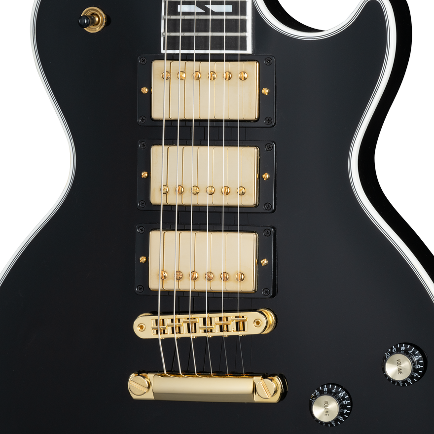 Gibson Les Paul Supreme, Ebony, 3-Pickup, Exclusive Electric Guitar Gibson