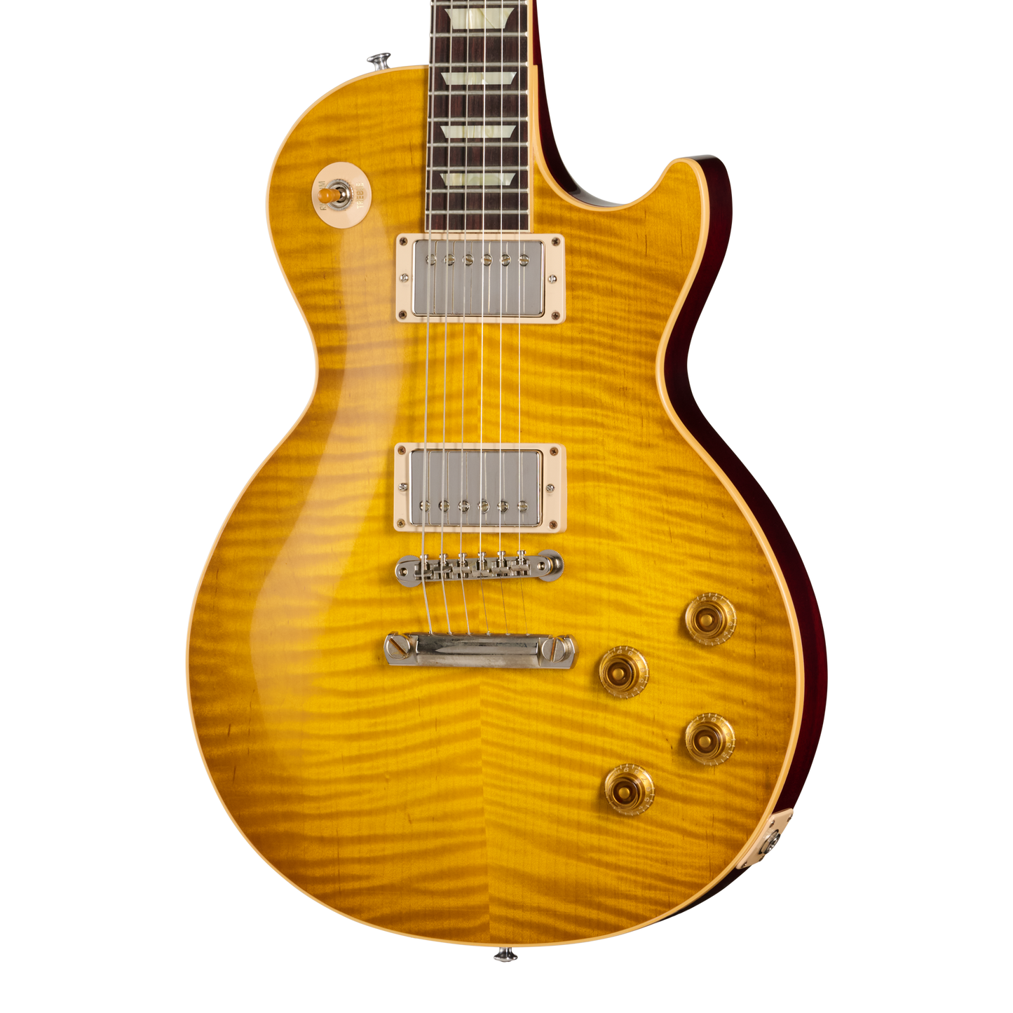 Gibson Custom Les Paul Axcess Standard with Stop Bar, VOS, Lemon Burst Electric Guitar Gibson Custom