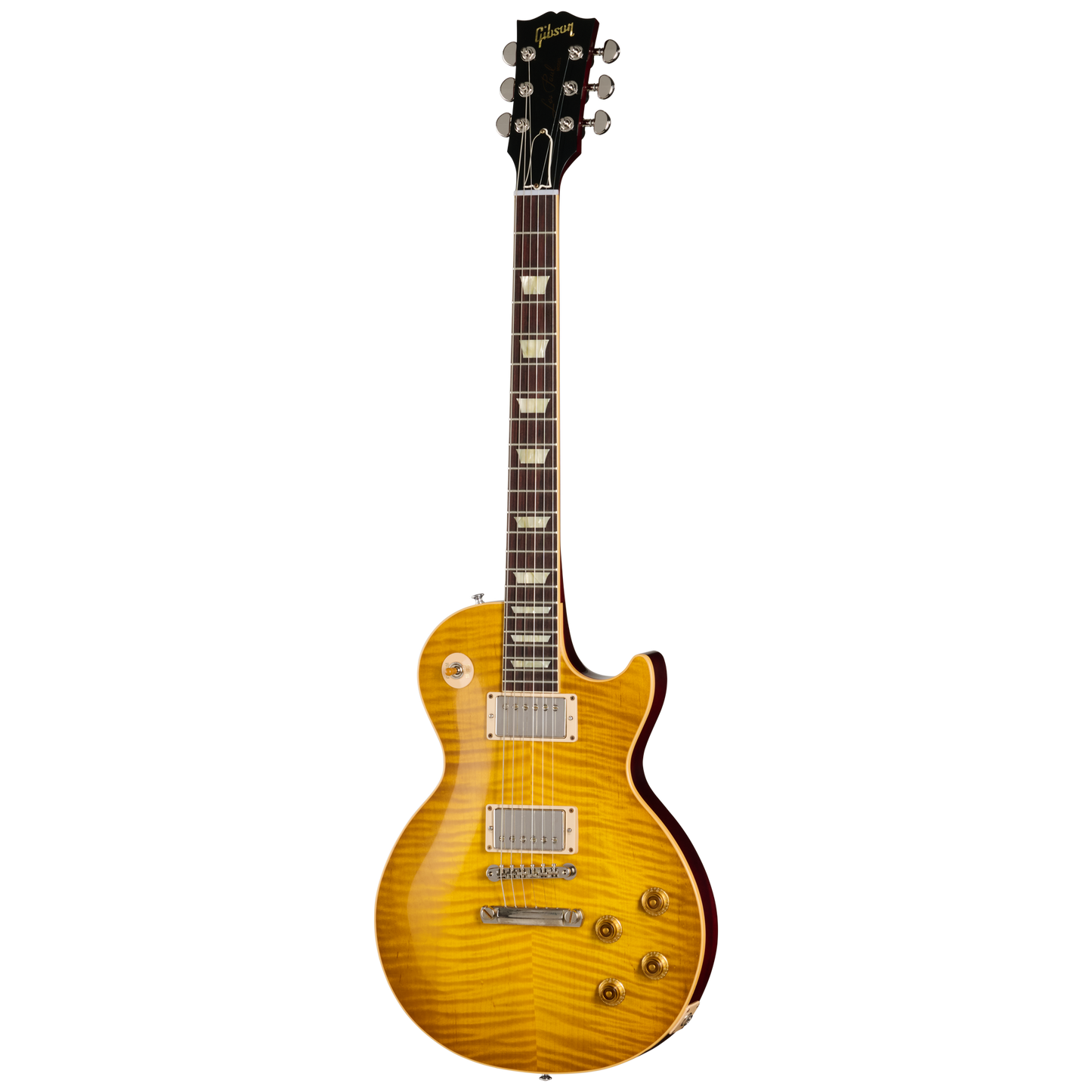 Gibson Custom Les Paul Axcess Standard with Stop Bar, VOS, Lemon Burst Electric Guitar Gibson Custom
