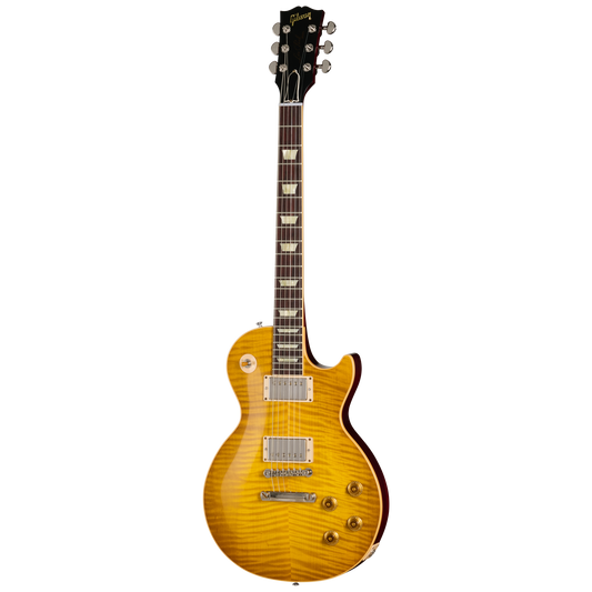 Gibson Custom Les Paul Axcess Standard with Stop Bar, VOS, Lemon Burst Electric Guitar Gibson Custom