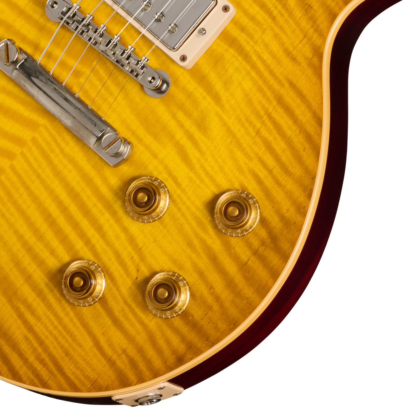 Gibson Custom Les Paul Axcess Standard with Stop Bar, VOS, Lemon Burst Electric Guitar Gibson Custom