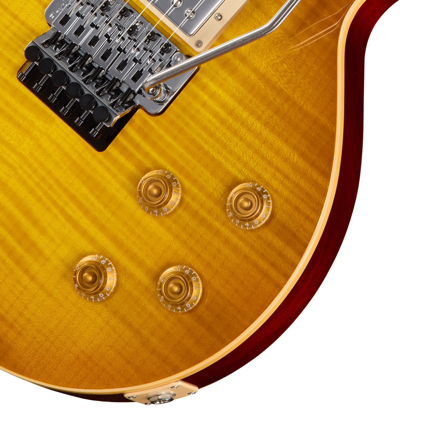 Gibson Custom Les Paul Axcess Standard, Gloss, Lemon Burst Electric Guitar Gibson Custom