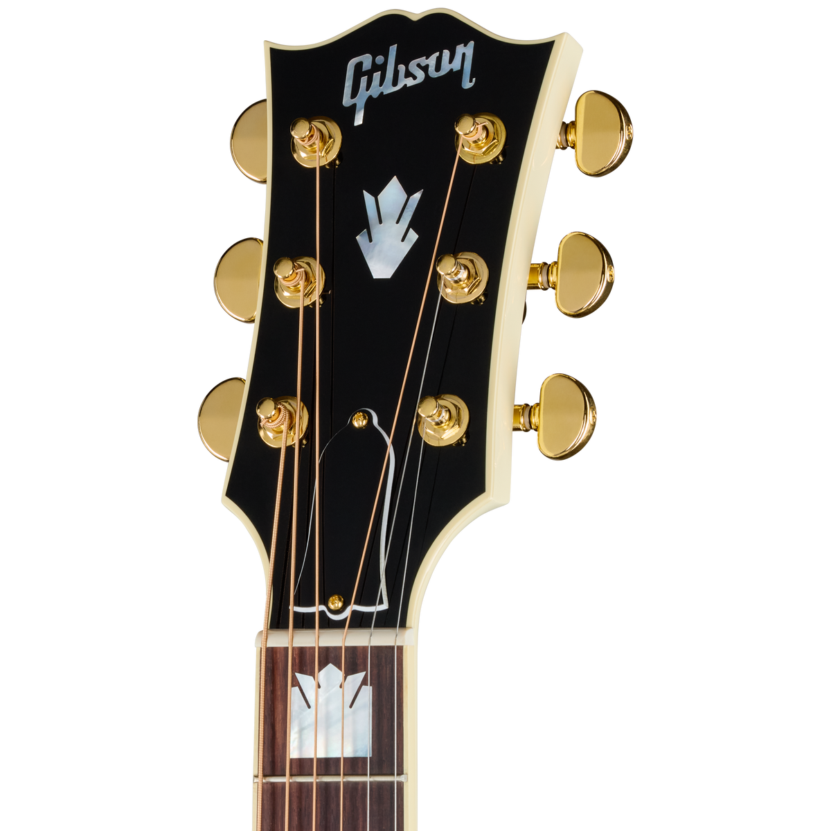 Gibson SJ-200 Standard with HiFi DNA, Classic White Acoustic Guitar Gibson