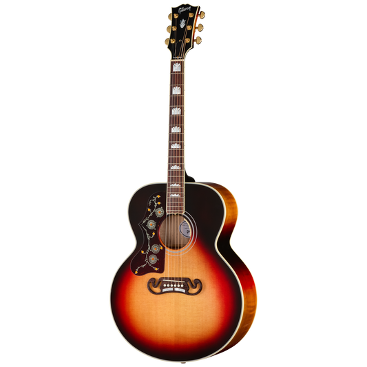 Gibson SJ-200 Standard with HiFi DNA, Left-Handed, Tri Burst Acoustic Guitar Gibson