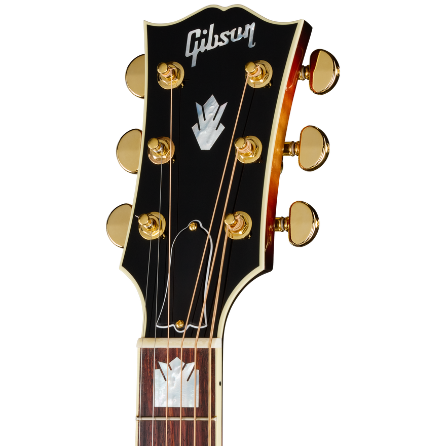 Gibson SJ-200 Standard with HiFi DNA, Left-Handed, Tri Burst Acoustic Guitar Gibson
