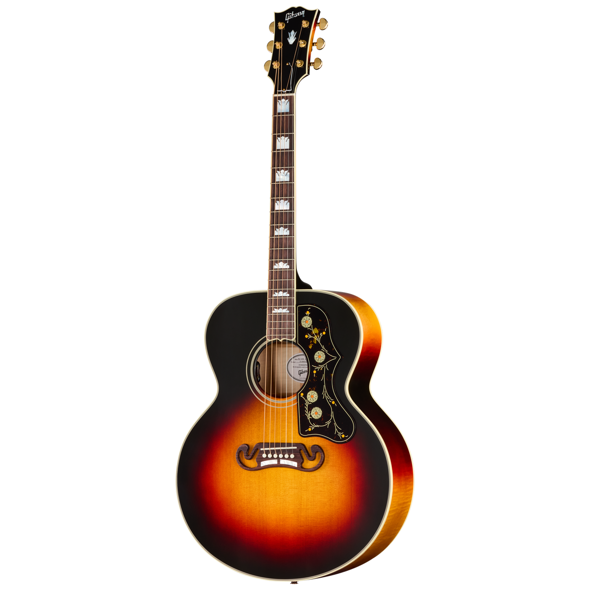 Gibson SJ-200 Standard with HiFi DNA, Tri Burst Acoustic Guitar Gibson