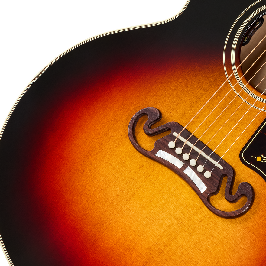 Gibson SJ-200 Standard with HiFi DNA, Tri Burst Acoustic Guitar Gibson