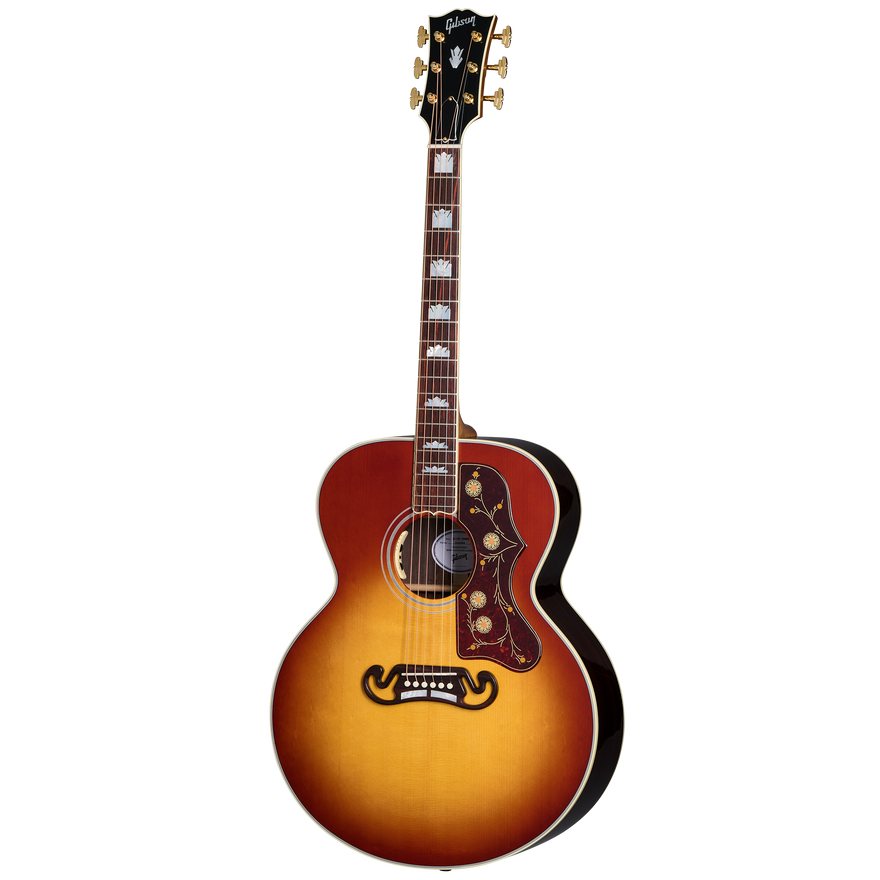 Gibson SJ-200 Standard Rosewood, Rosewood Burst Acoustic Guitar Gibson