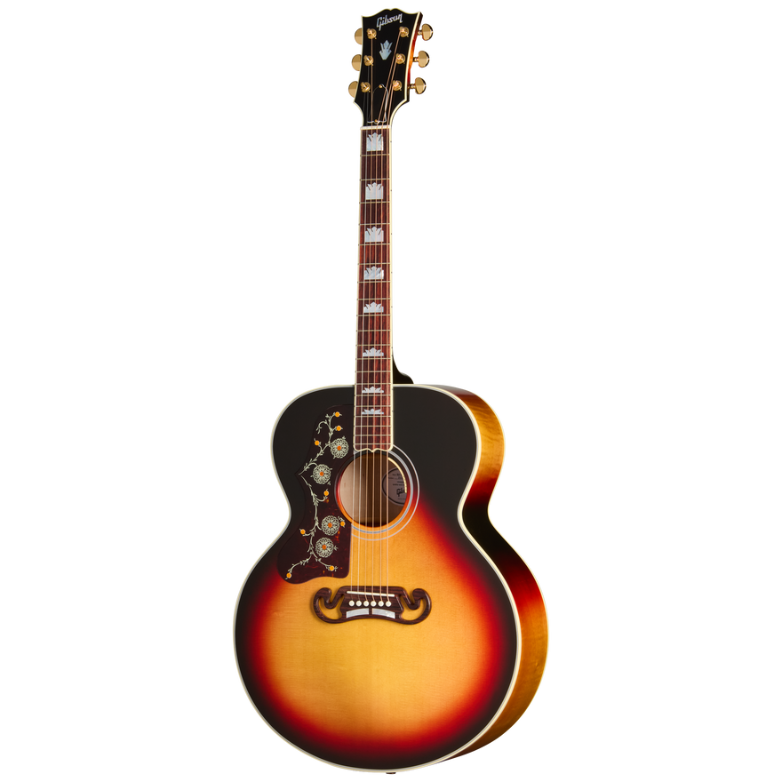 Gibson SJ-200 Standard, Left-Handed, Tri Burst Acoustic Guitar Gibson