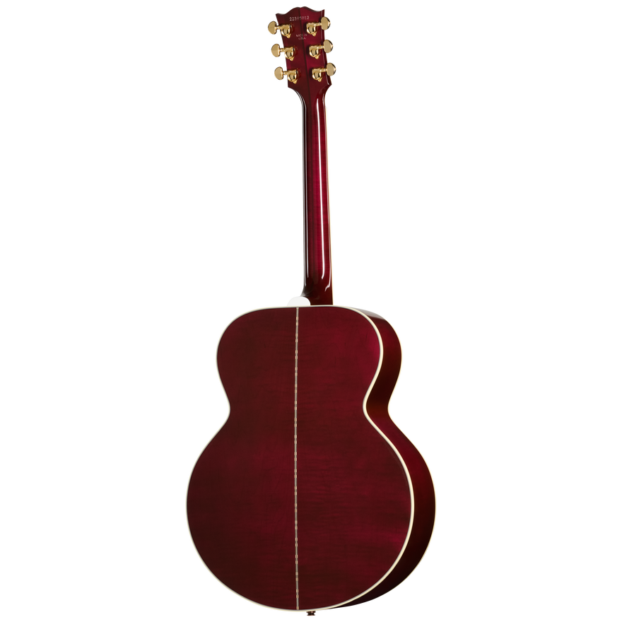 Gibson SJ-200 Standard, Left-Handed, Wine Red Acoustic Guitar Gibson