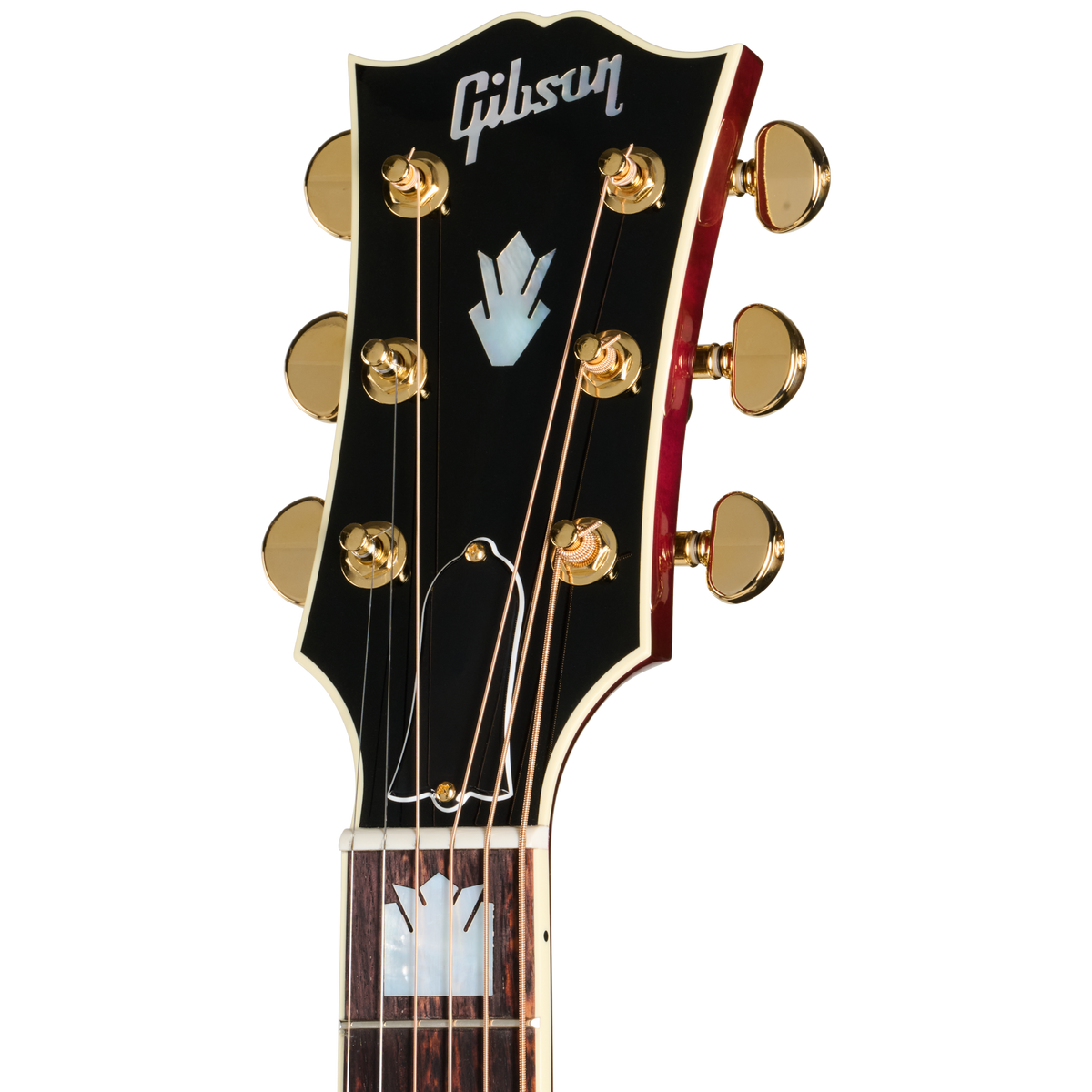 Gibson SJ-200 Standard, Left-Handed, Wine Red Acoustic Guitar Gibson