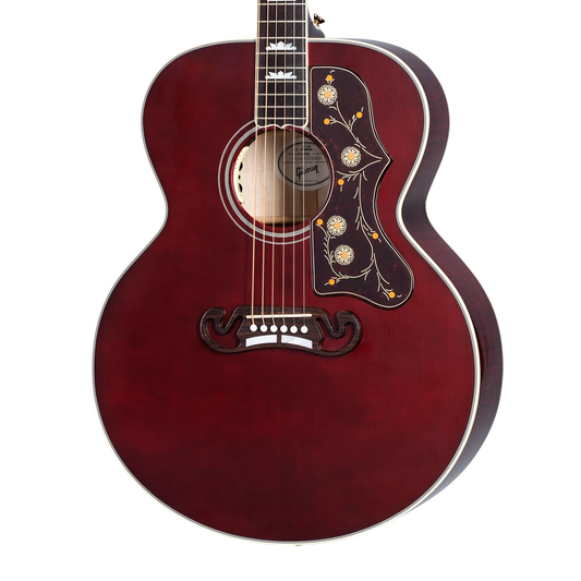 Gibson SJ-200 Standard, Wine Red Acoustic Guitar Gibson