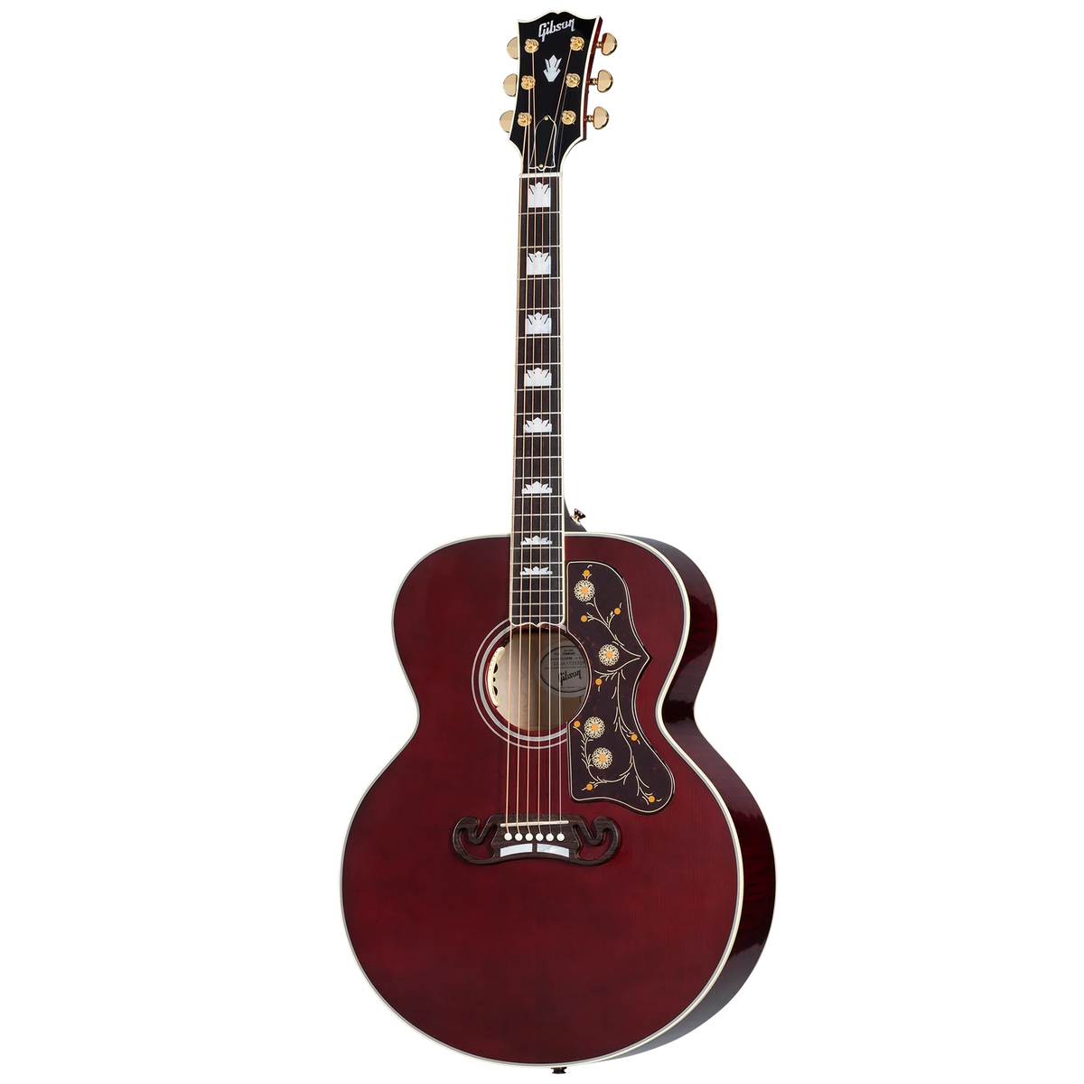 Gibson SJ-200 Standard, Wine Red Acoustic Guitar Gibson