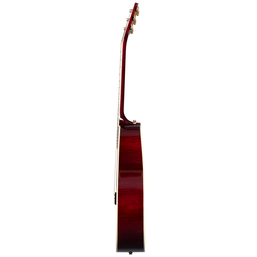 Gibson SJ-200 Standard, Left-Handed, Wine Red Acoustic Guitar Gibson