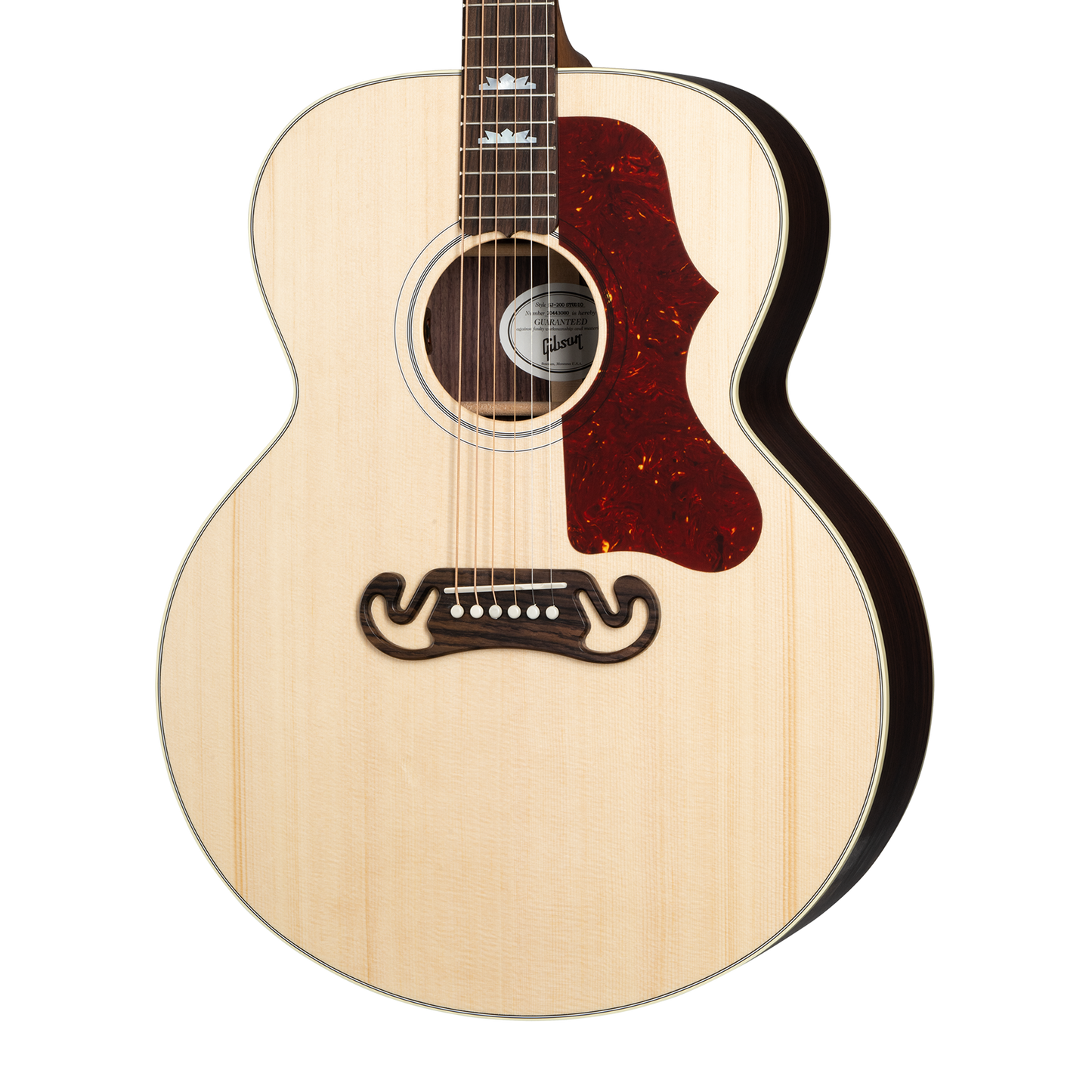 Gibson SJ-200 Studio Rosewood, Satin Natural Acoustic Guitar Gibson