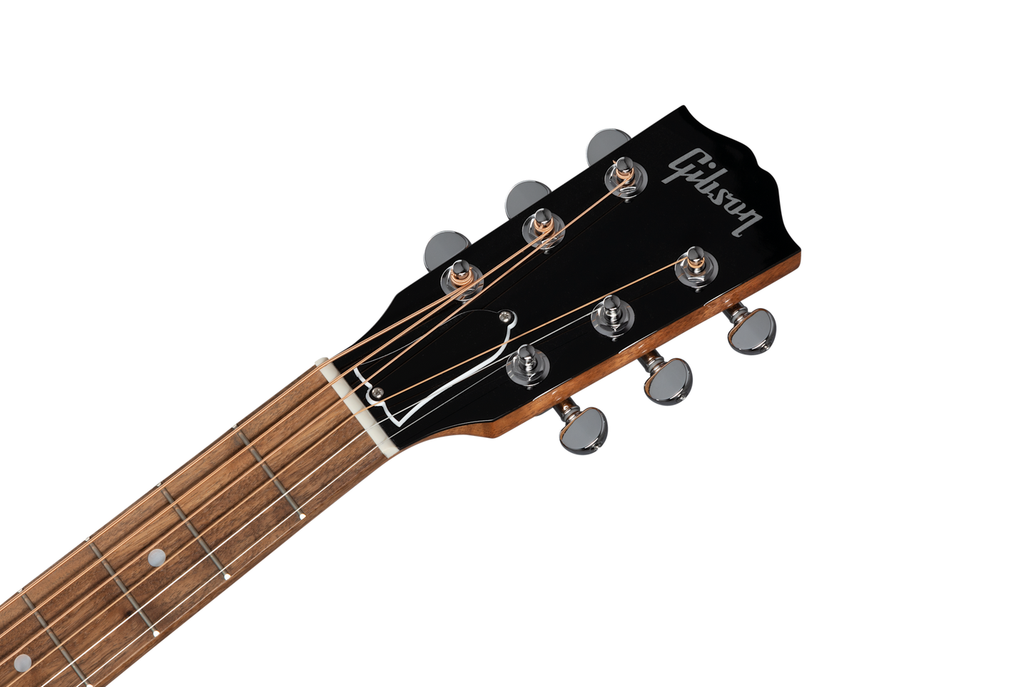 Gibson J-185 EC Modern Walnut, Left-Handed, Antique Natural Acoustic Guitar Gibson