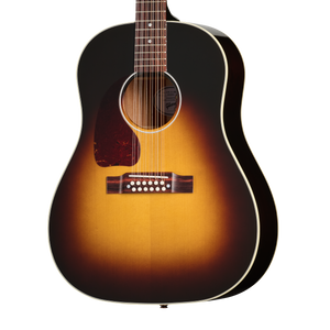 Gibson J-45 Standard 12-String with HiFi DNA, Left-Handed, Vintage Sunburst Acoustic Guitar Gibson