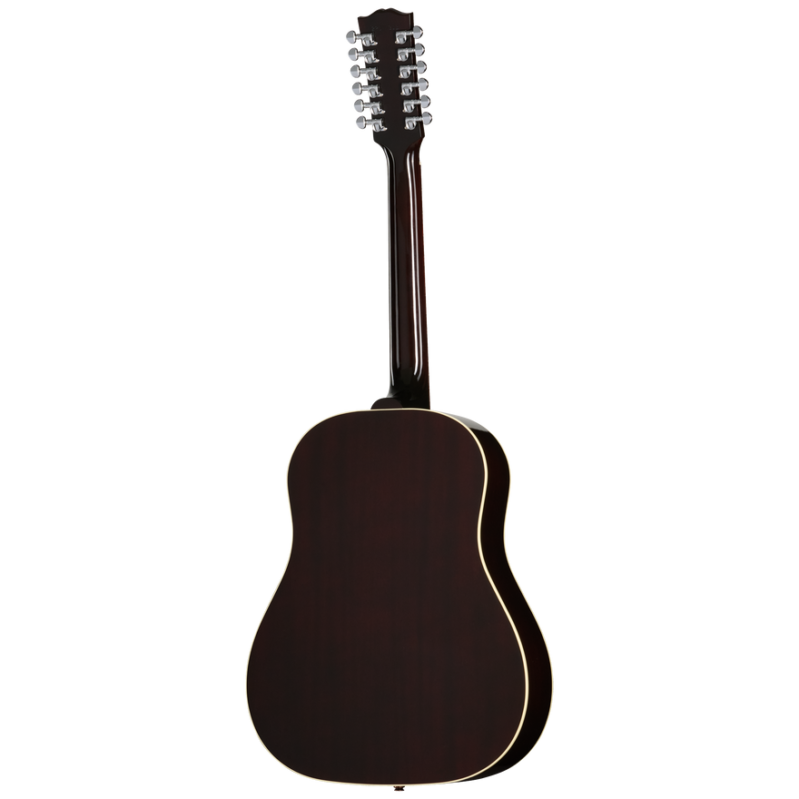 Gibson J-45 Standard 12-String, Left-Handed, Vintage Sunburst Acoustic Guitar Gibson
