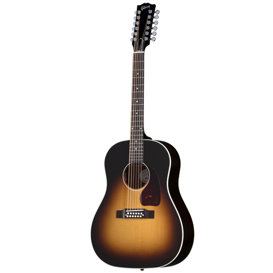 Gibson J-45 Standard 12-String with HiFi DNA, Vintage Sunburst Acoustic Guitar Gibson