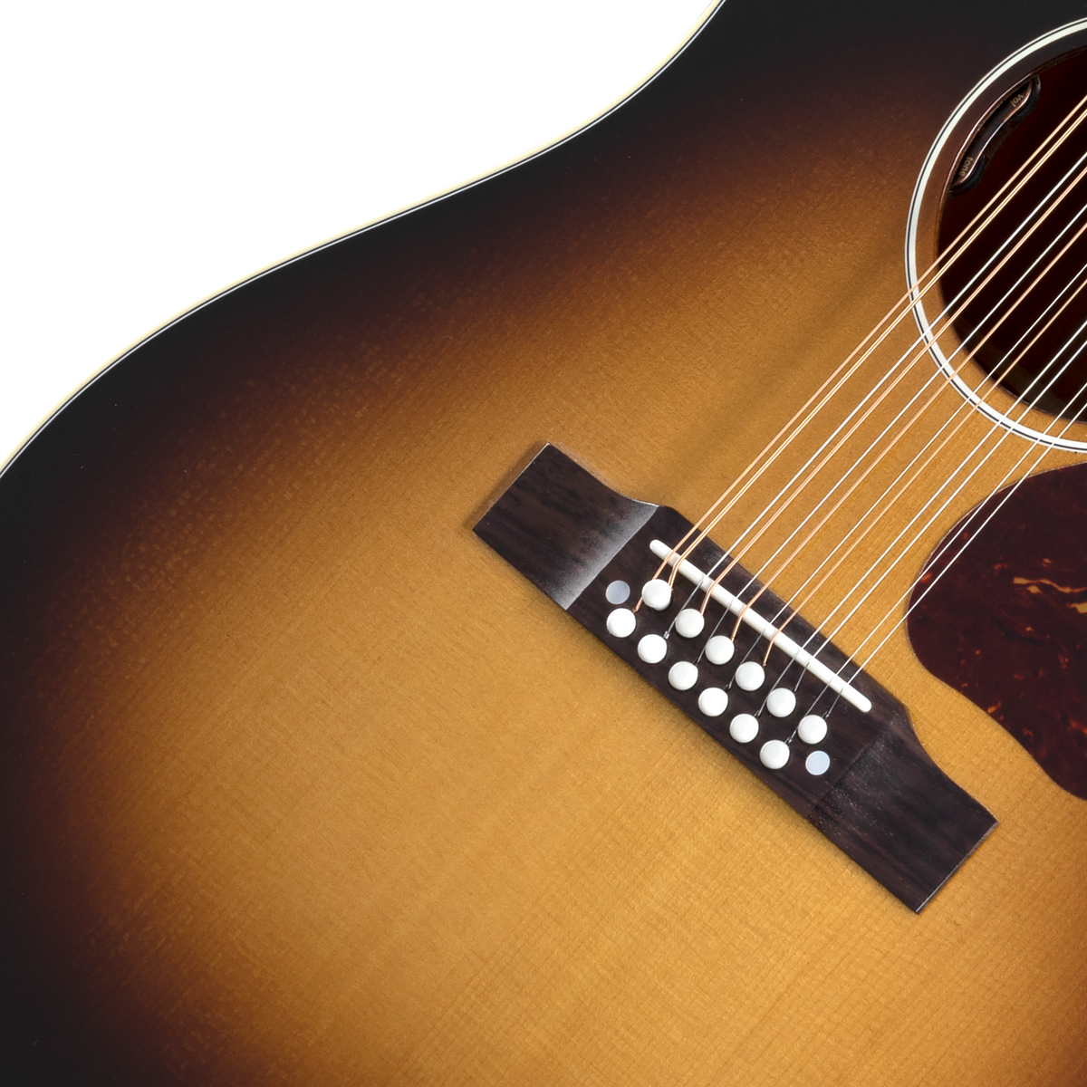 Gibson J-45 Standard 12-String with HiFi DNA, Vintage Sunburst Acoustic Guitar Gibson