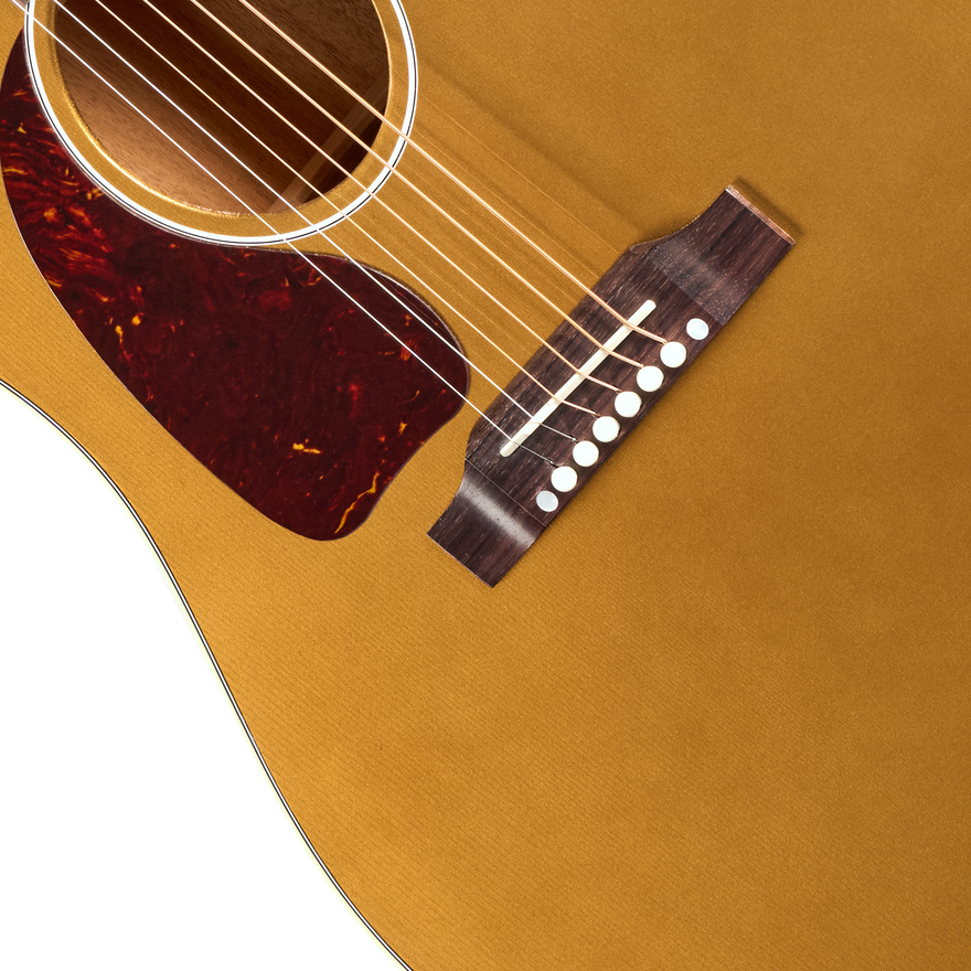 [STAGING] Gibson J-45 Standard with HiFi DNA, Left-Handed, Goldtop Acoustic Guitar Gibson