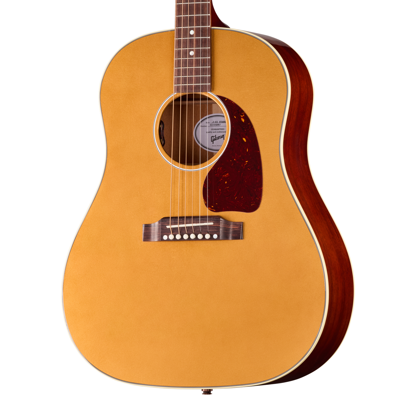 Gibson J-45 Standard, Goldtop Acoustic Guitar Gibson