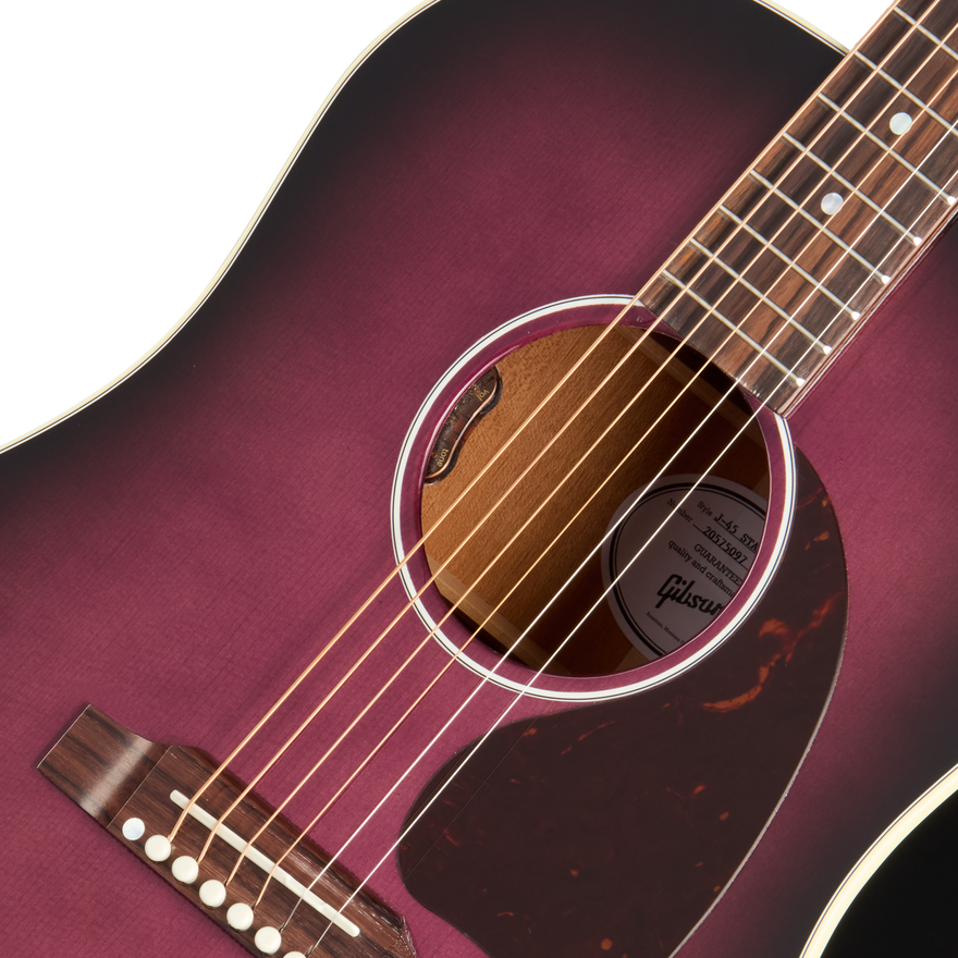 Gibson J-45 Standard, Purple Burst Acoustic Guitar Gibson