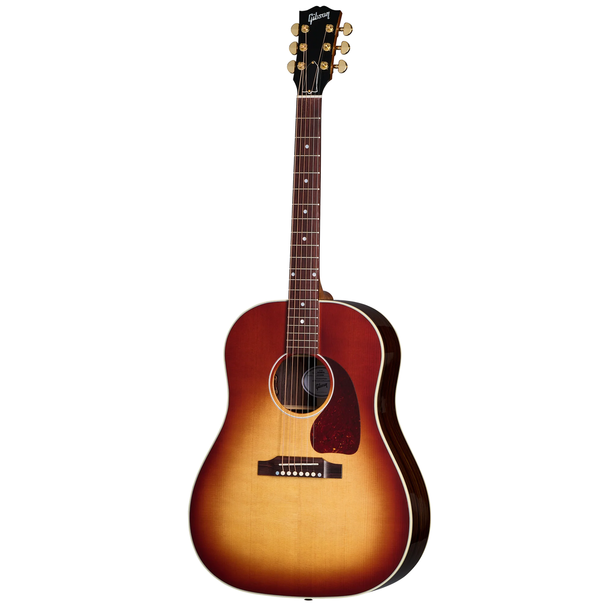 Gibson J-45 Standard Rosewood with HiFi DNA, Rosewood Burst Acoustic Guitar Gibson