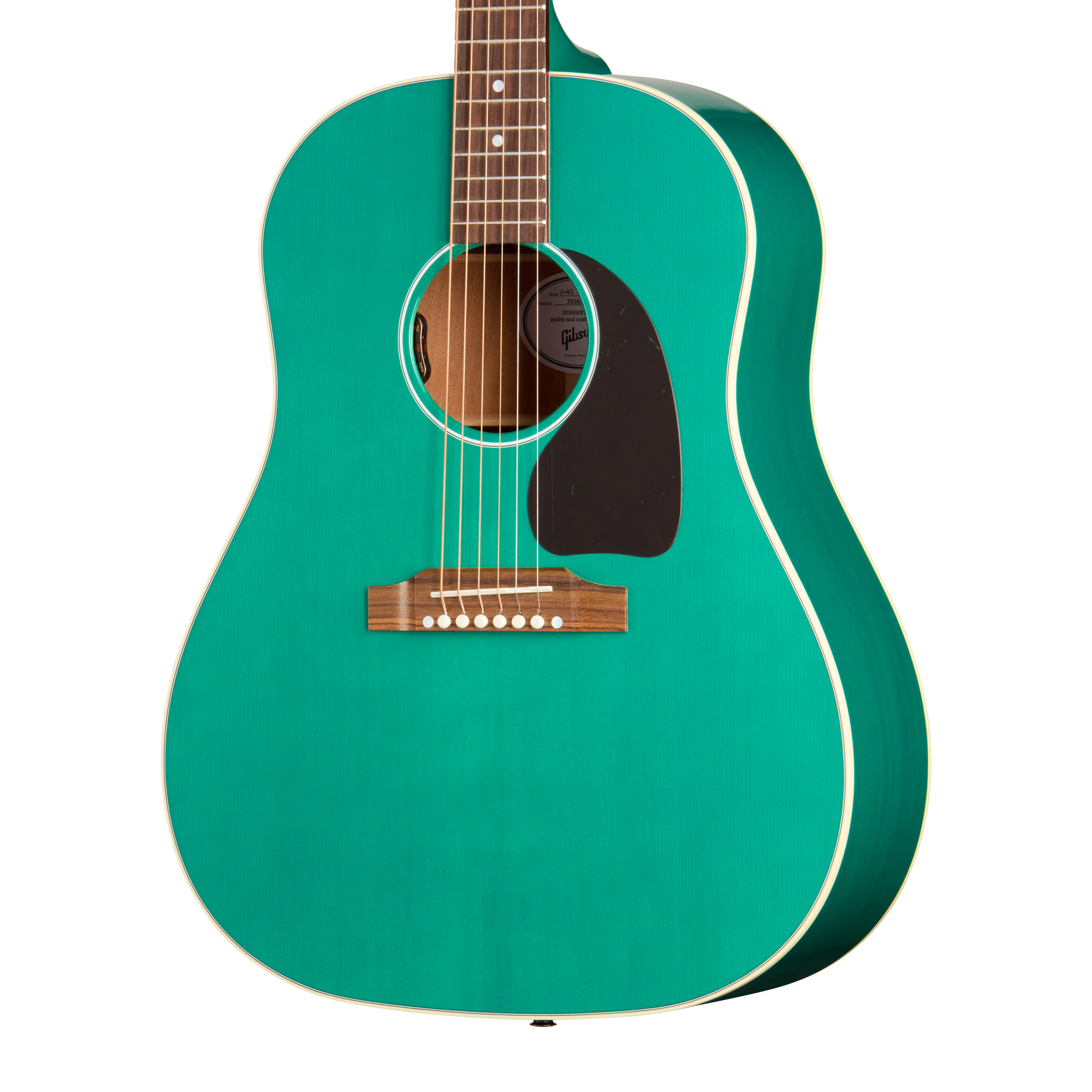Gibson J 45 Standard Translucent Teal gibson-j-45-standard-translucent-teal
