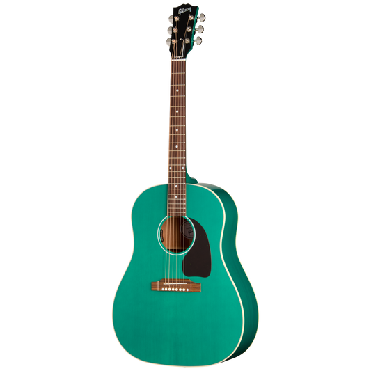 Gibson J-45 Standard, Translucent Teal Acoustic Guitar Gibson