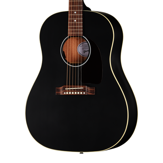 Gibson J-45 Special, Left-Handed, Satin Ebony Acoustic Guitar Gibson