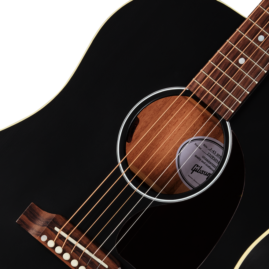 Gibson J-45 Special, Satin Ebony Gibson J-45 Special, Satin Ebony