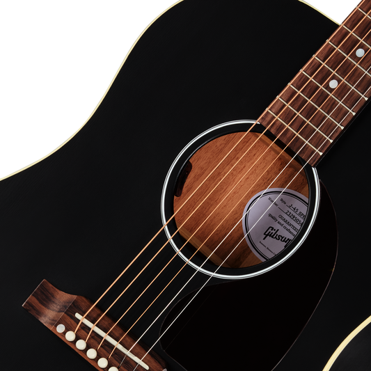Gibson J-45 Special, Left-Handed, Satin Ebony Acoustic Guitar Gibson