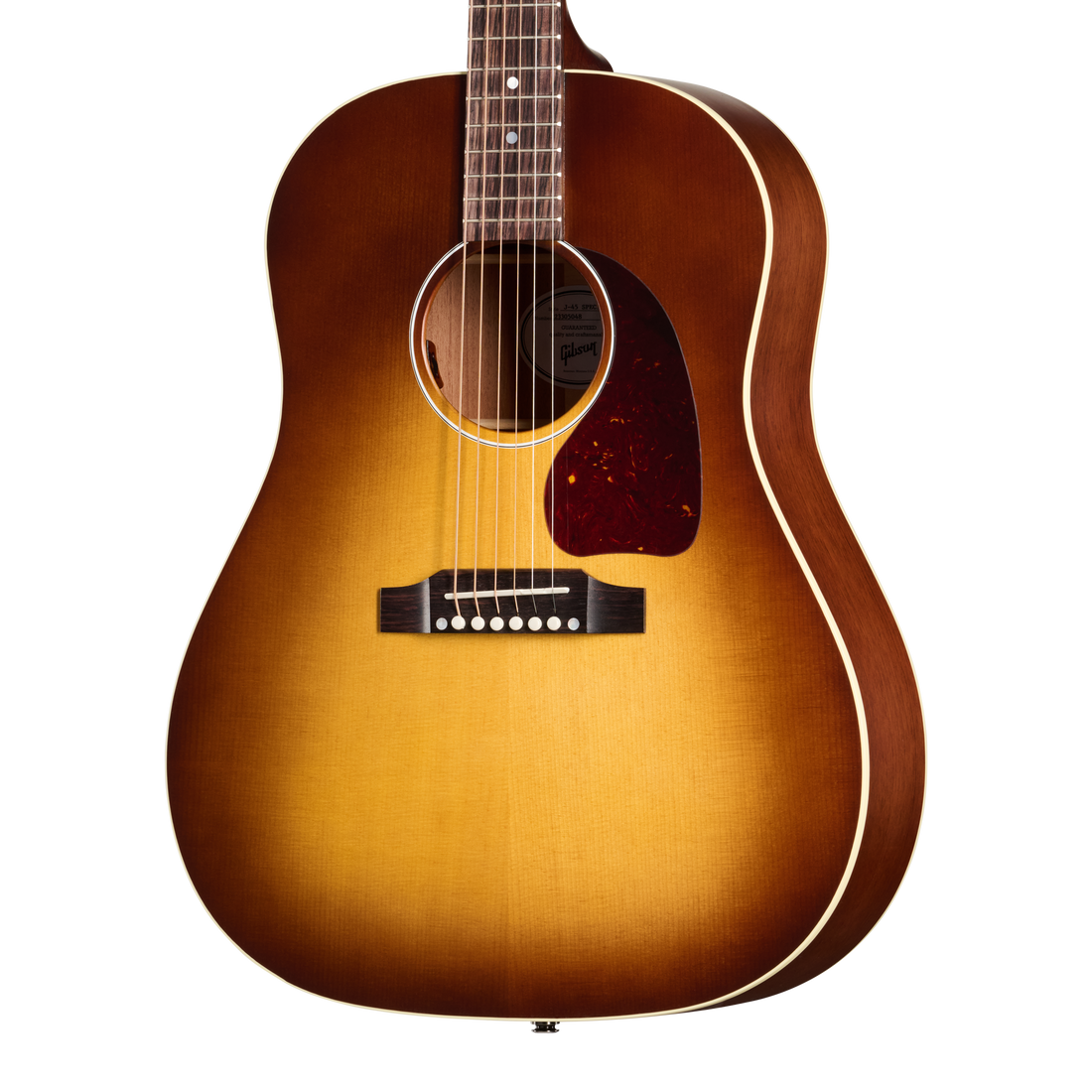 Gibson J-45 Special, Satin Honey Burst Acoustic Guitar Gibson