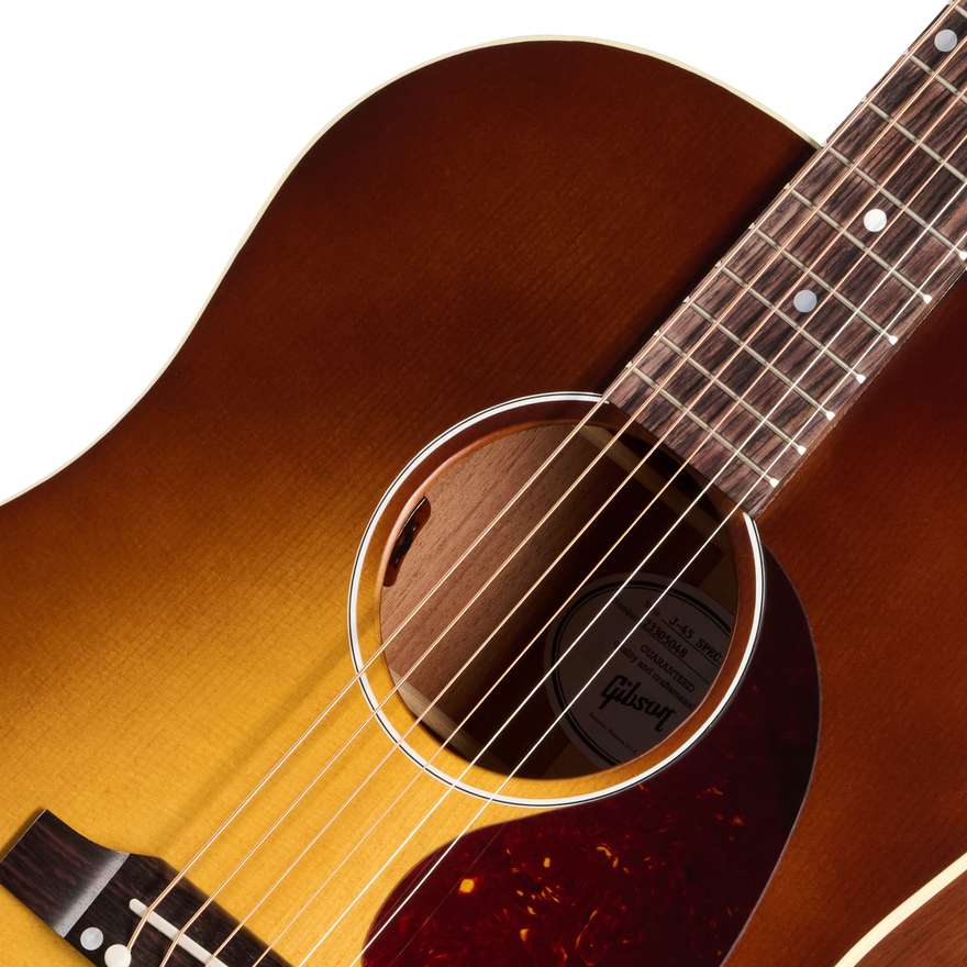 Gibson J-45 Special, Satin Honey Burst Acoustic Guitar Gibson