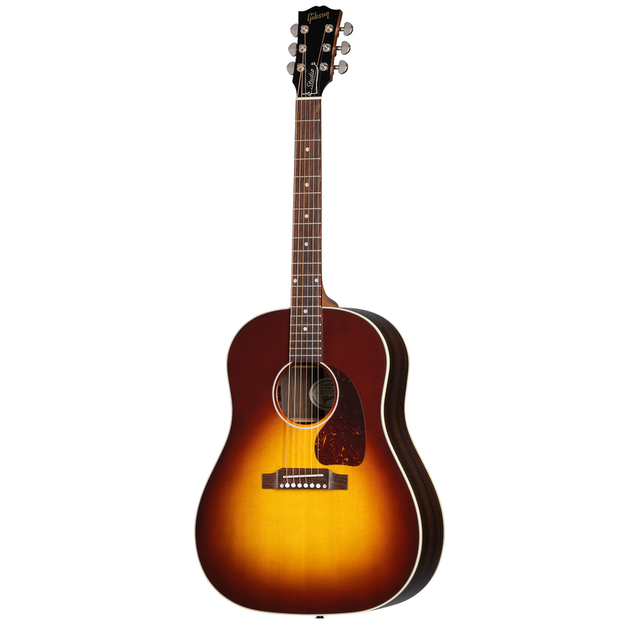 Gibson J-45 Studio Rosewood, Satin Rosewood Burst Acoustic Guitar Gibson