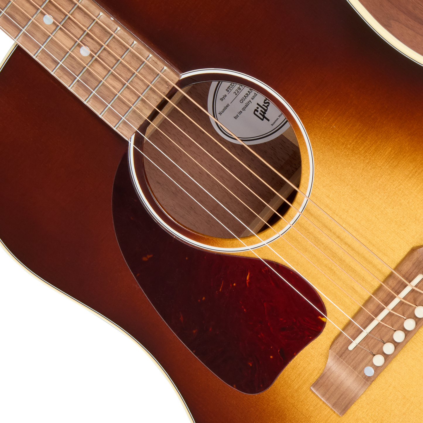 Gibson J-45 Studio Walnut, Left-Handed, Walnut Burst Acoustic Guitar Gibson