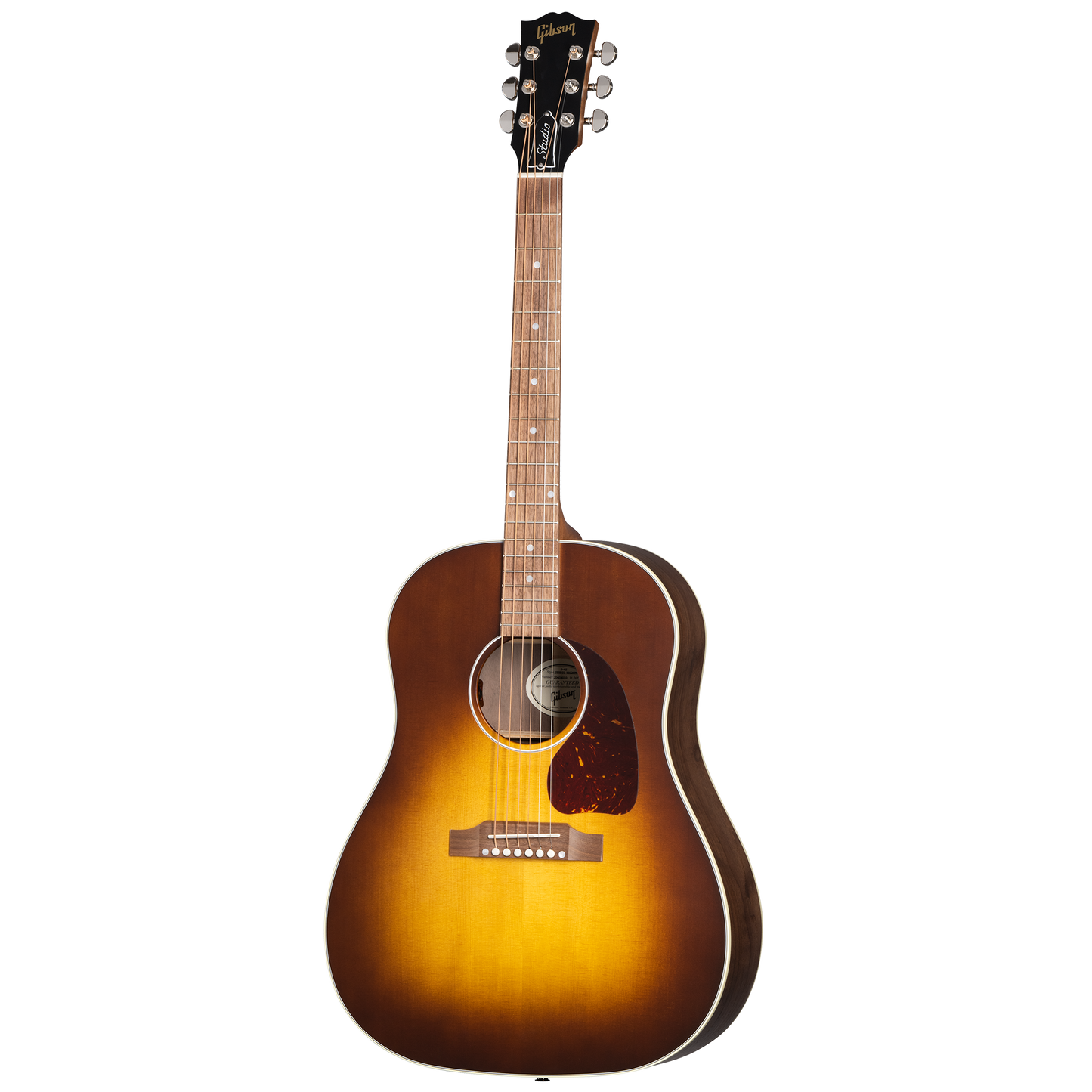 Gibson J-45 Studio Walnut, Left Handed, Satin Walnut Burst Acoustic Guitar Gibson