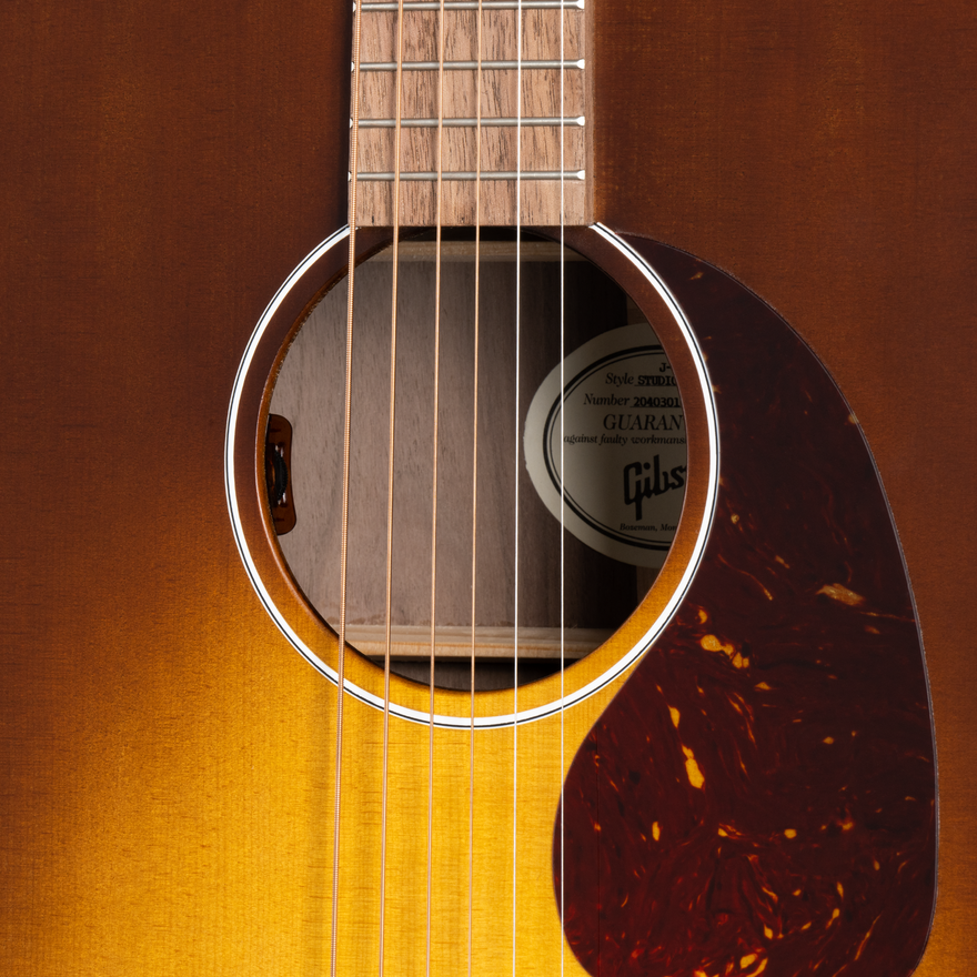 Gibson J-45 Studio Walnut, Left Handed, Satin Walnut Burst Acoustic Guitar Gibson