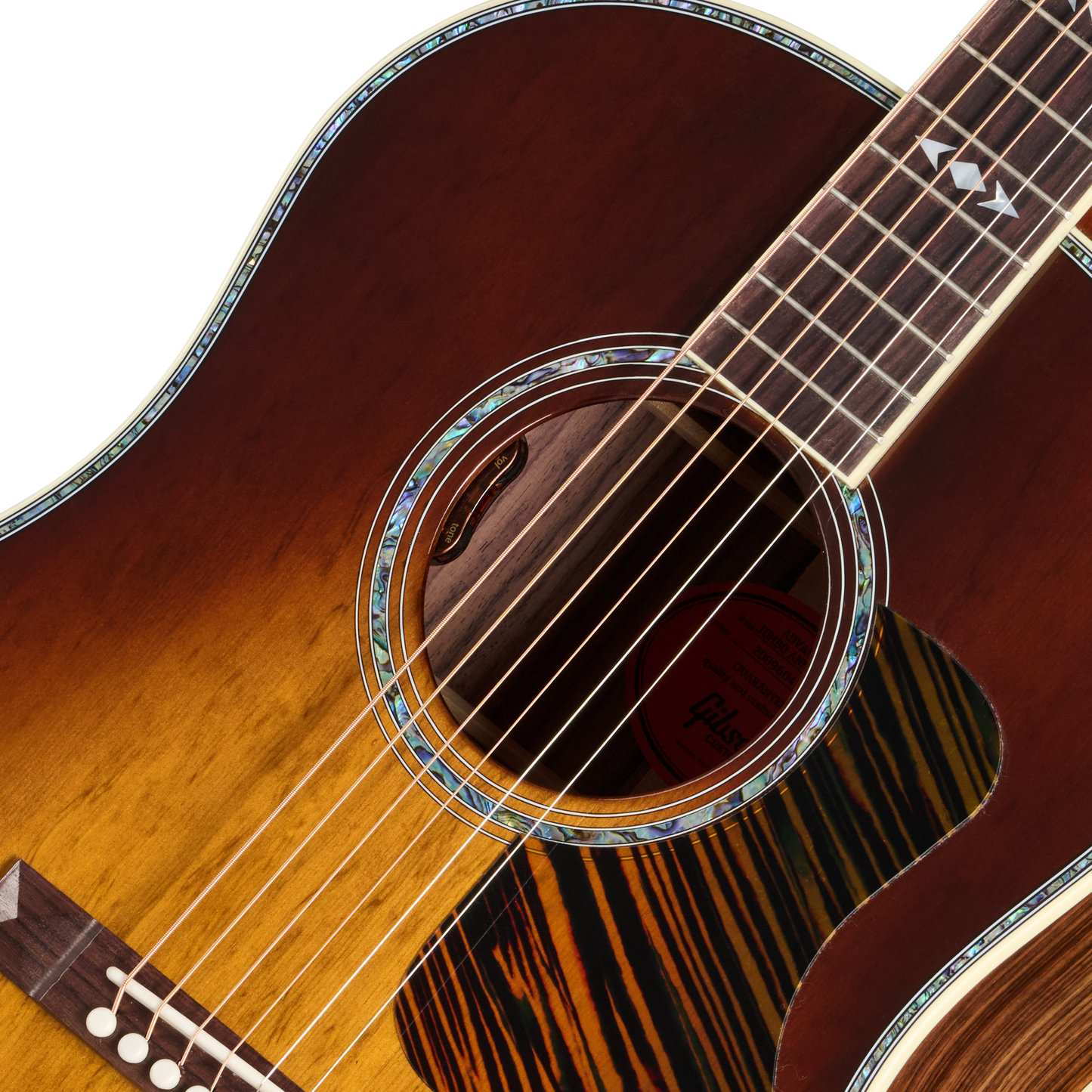 Gibson Custom Advanced Jumbo Anniversary Limited Edition, Cremona Burst Acoustic Guitar Gibson Custom