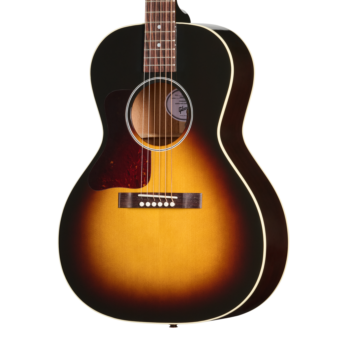 Gibson L-00 Standard with HiFi DNA, Left-Handed, Vintage Sunburst Acoustic Guitar Gibson
