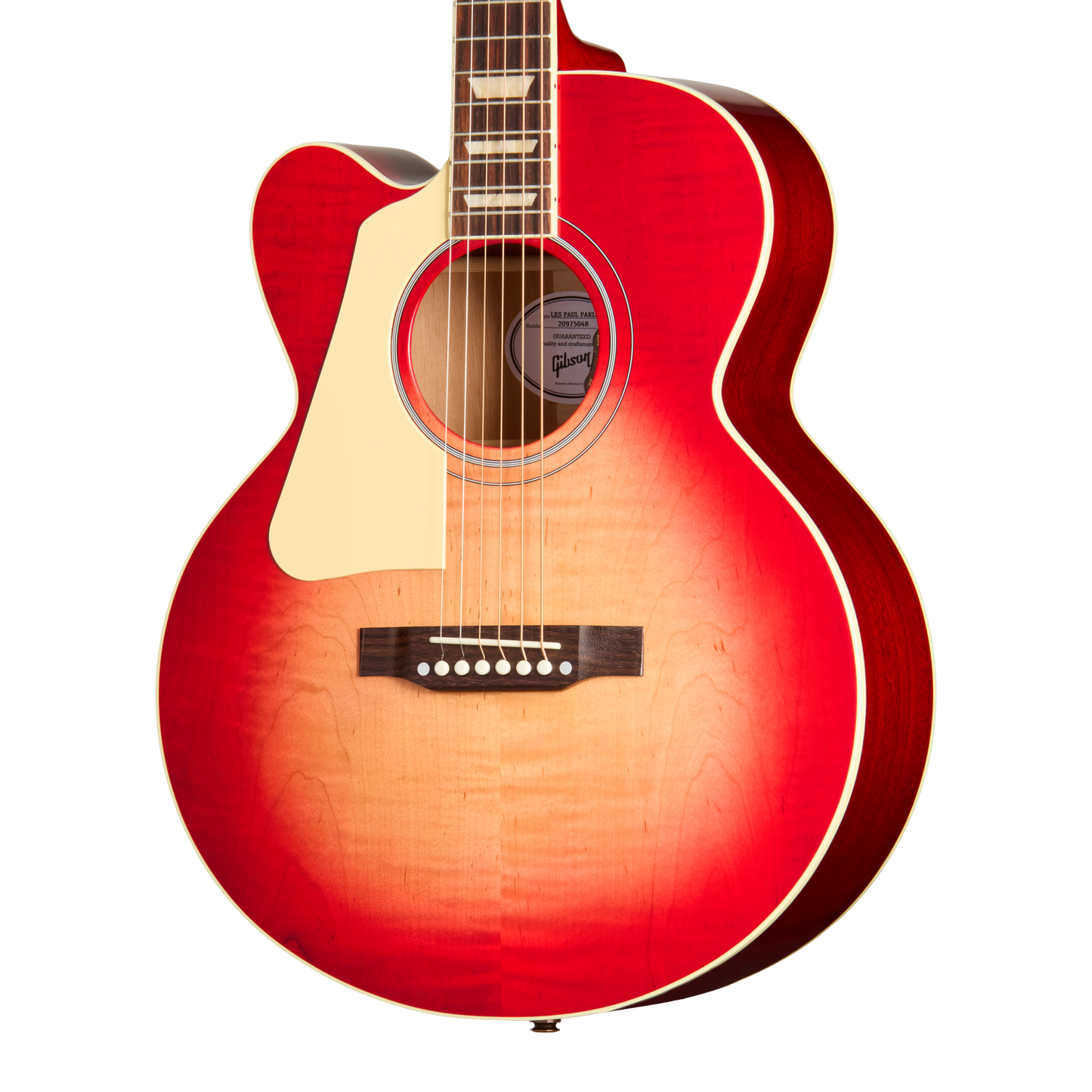 Gibson Les Paul Parlor Acoustic, Left-Handed, Vintage Cherry Sunburst Acoustic Guitar Gibson