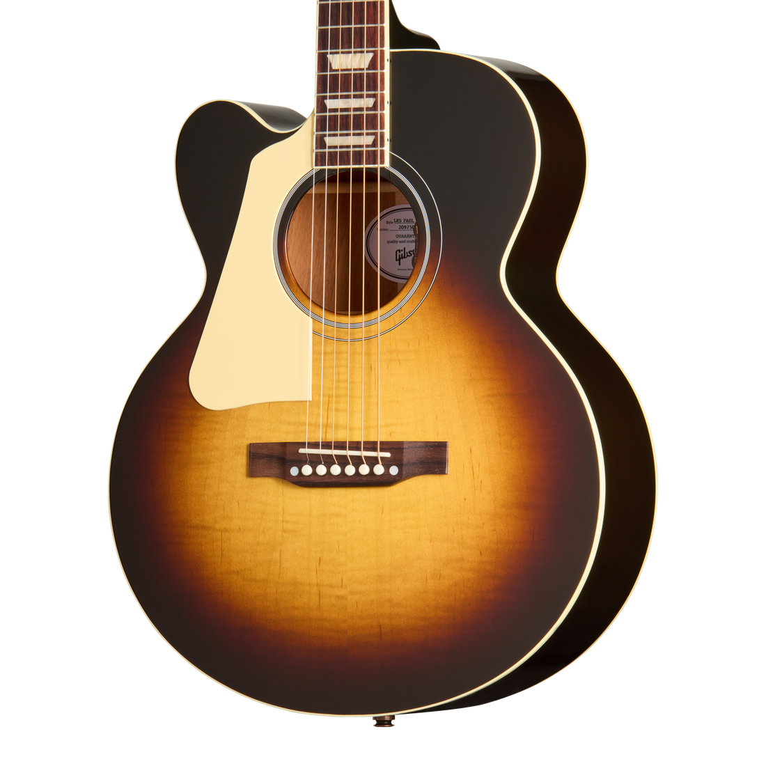 Gibson Les Paul Parlor Acoustic, Left-Handed, Vintage Sunburst Acoustic Guitar Gibson