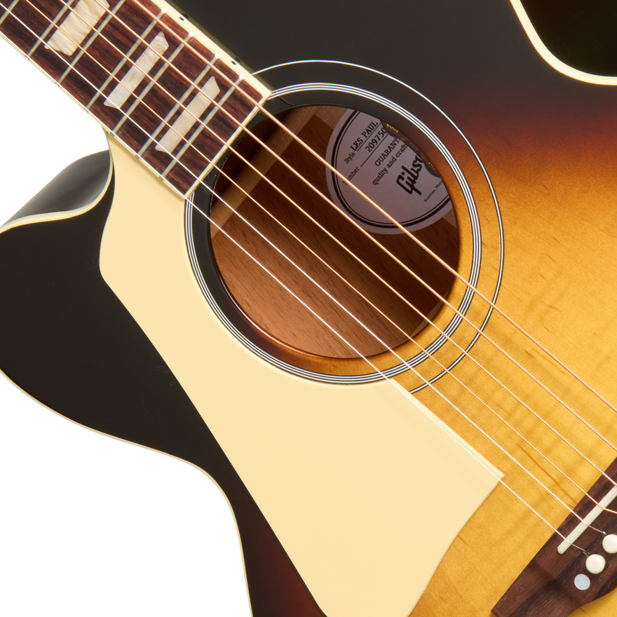 Gibson Les Paul Parlor Acoustic, Left-Handed, Vintage Sunburst Acoustic Guitar Gibson