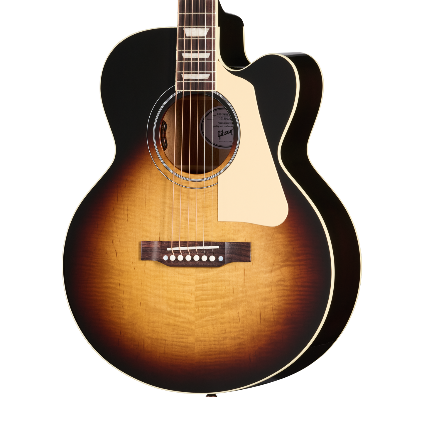 Gibson Les Paul Parlor Acoustic, Vintage Sunburst Acoustic Guitar Gibson