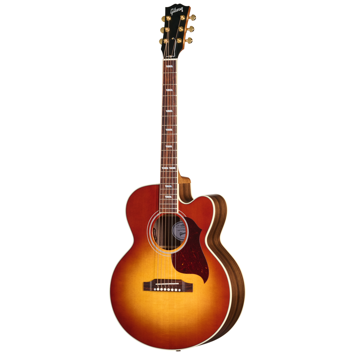 Gibson Parlor Rosewood EC with HiFi DNA, Rosewood Burst Acoustic Guitar Gibson