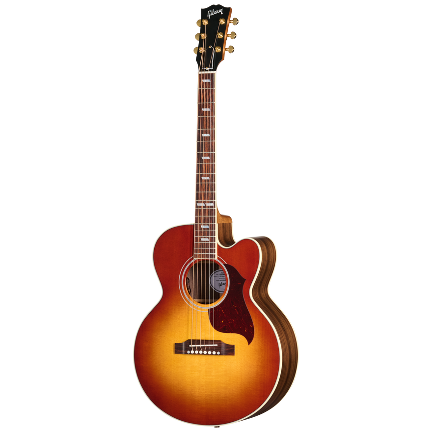 Gibson Parlor Rosewood EC with HiFi DNA, Rosewood Burst Acoustic Guitar Gibson