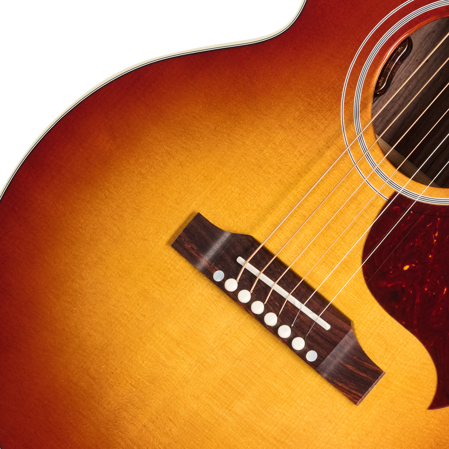 Gibson Parlor Rosewood EC with HiFi DNA, Rosewood Burst Acoustic Guitar Gibson
