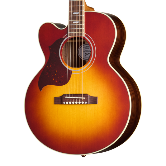 Gibson Parlor Rosewood EC, Rosewood Burst, Left-Handed Acoustic Guitar Gibson